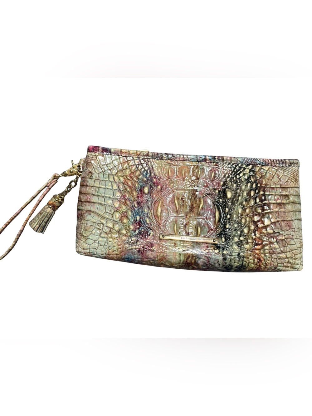 Brahmin Kayla wristlet in Amethyst Melbourne